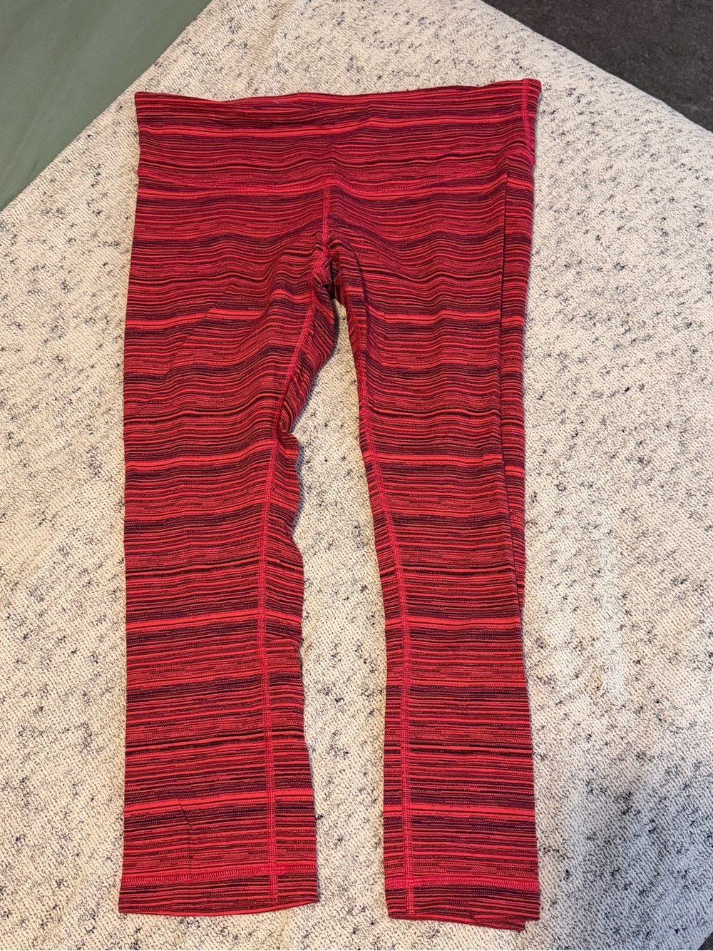 lululemon athletica pink Striped Leggings